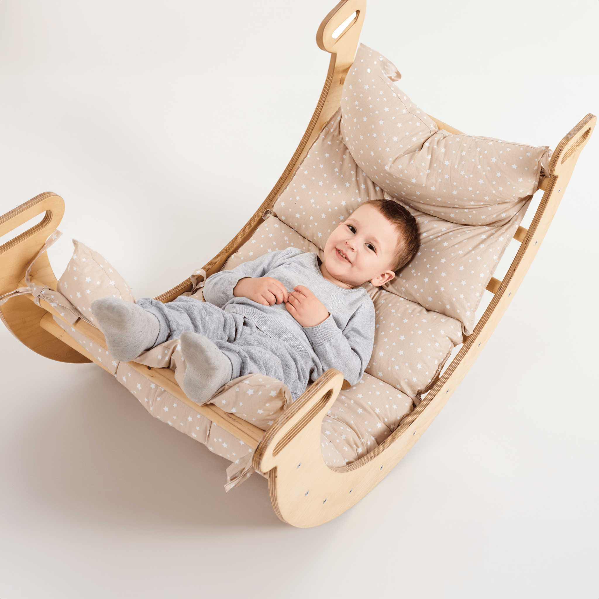 Kissen für Kletterbogen – mit Sternenmuster-2